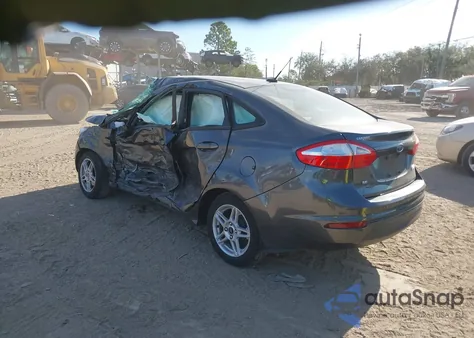 2019 Ford Fiesta Se из США, поврежденный, VIN 3FADP4BJ7KM108616